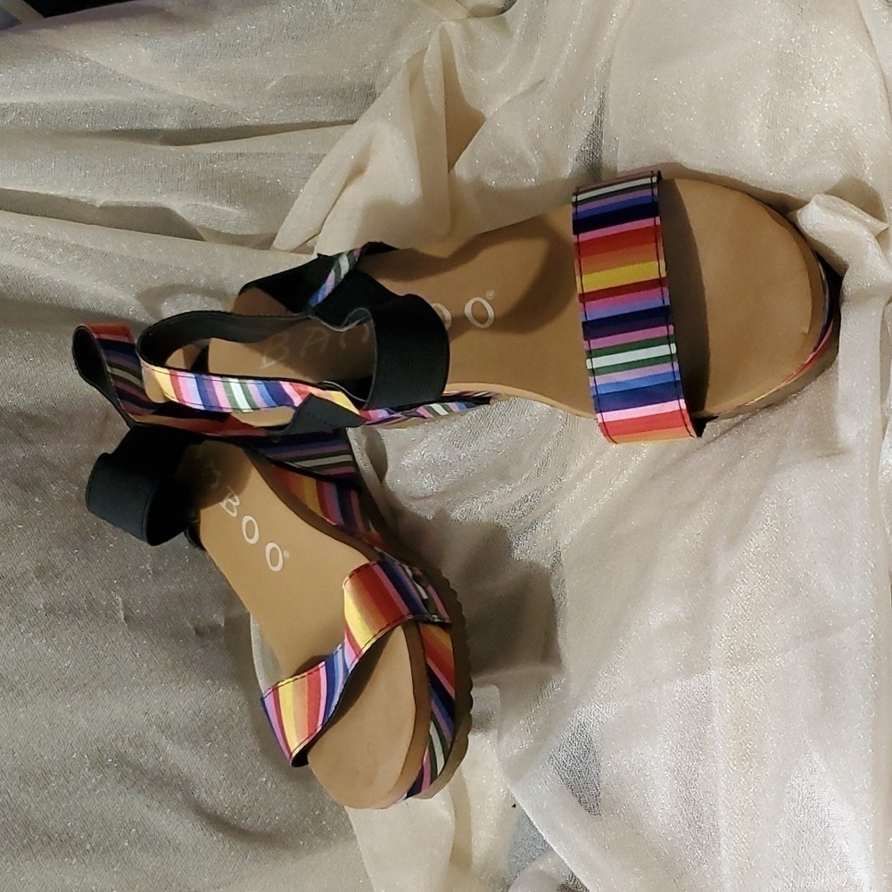 BAMBOO RAINBOW WEDGES